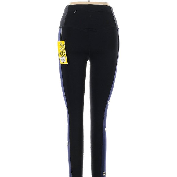 SOLD  EleVen by Venus Williams player 7/8 glam Leggings navy gold Size S    $98 - Picture 3 of 7